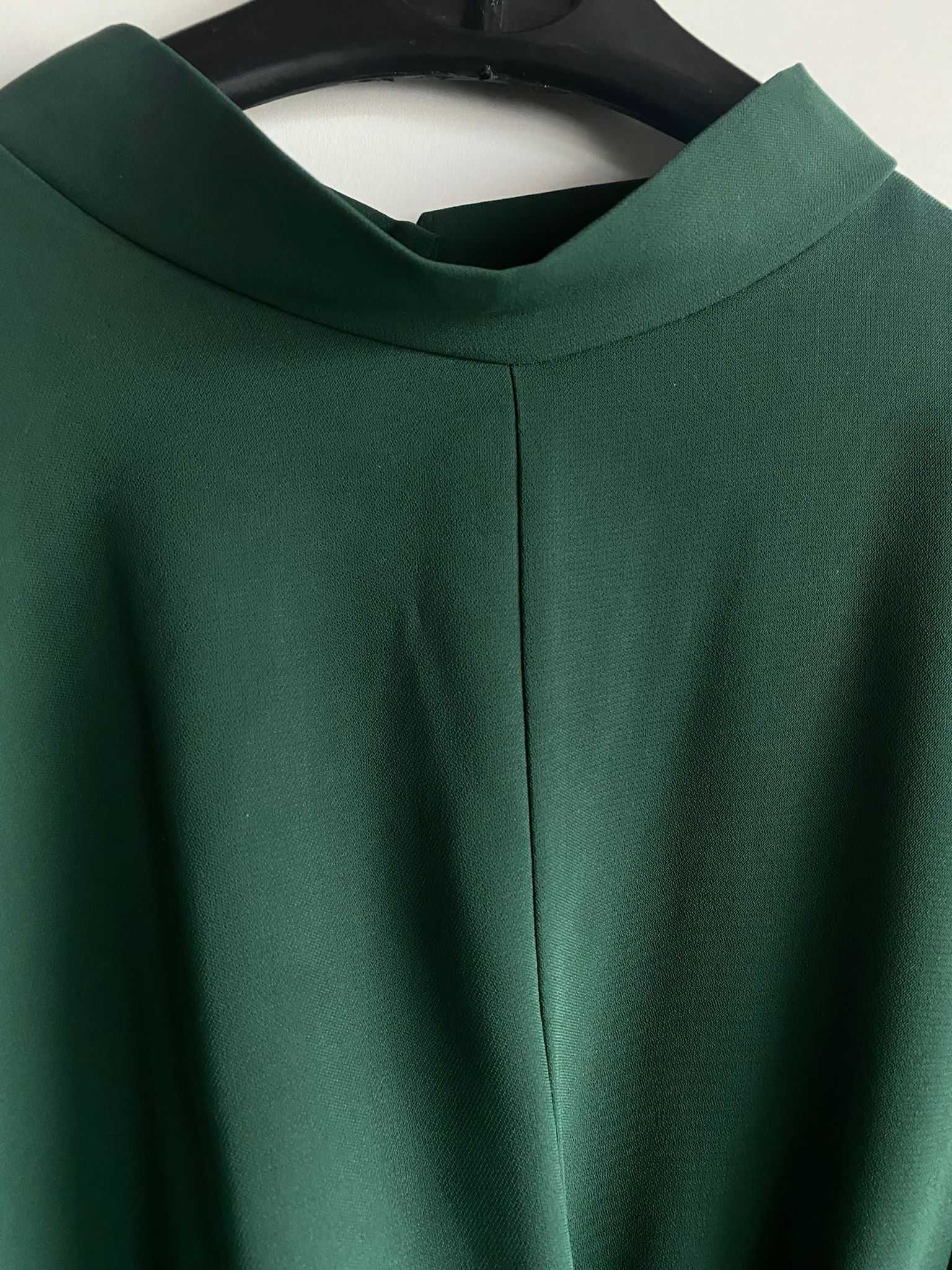 Blusa verde curta
