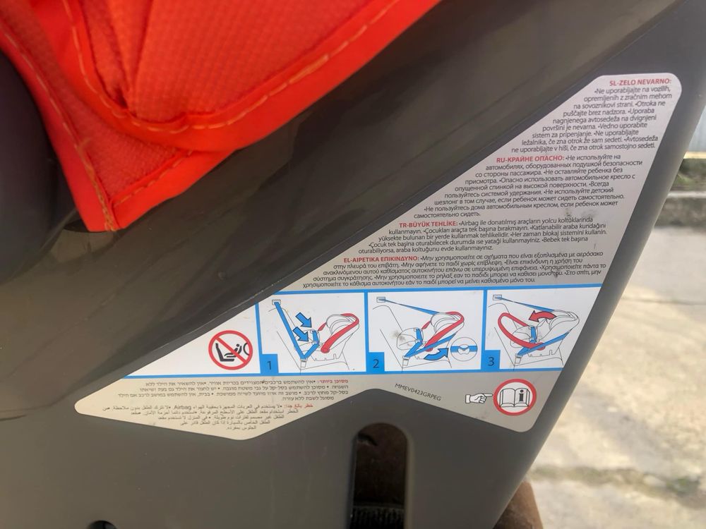 Автолюлька,автокрісло Peg Perergo Primo Viaggio Tri-Fix