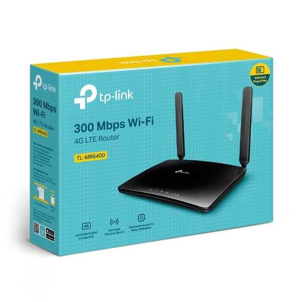 Router TP-Link TL-MR6400 4G LTE – Internet z karty SIM