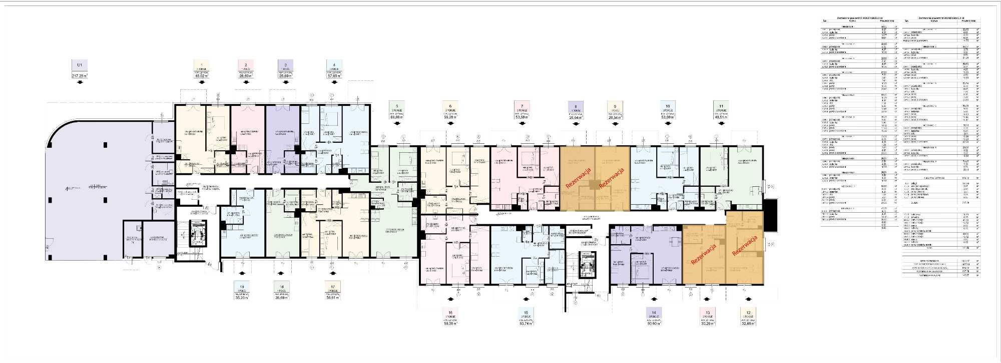 Nowe mieszkanie pow. 49,51m2 apartamentowiec Nowy Sącz, Gwardyjska 37