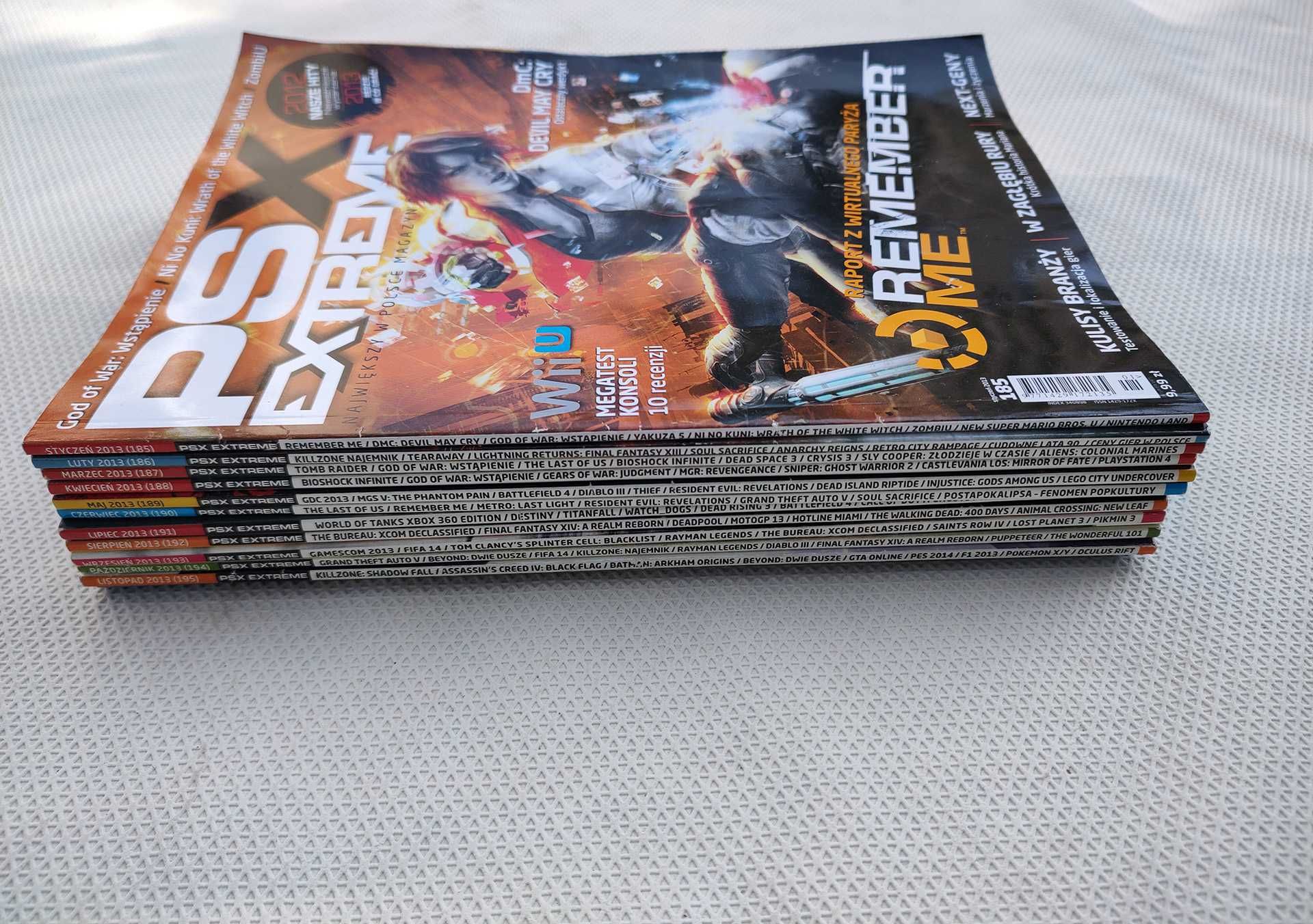 PSX Extreme cały rocznik 2013 - 12 numerów
