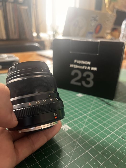 Lente/Objetiva Fujifilm - Fujinon 23mm f/2 R WR