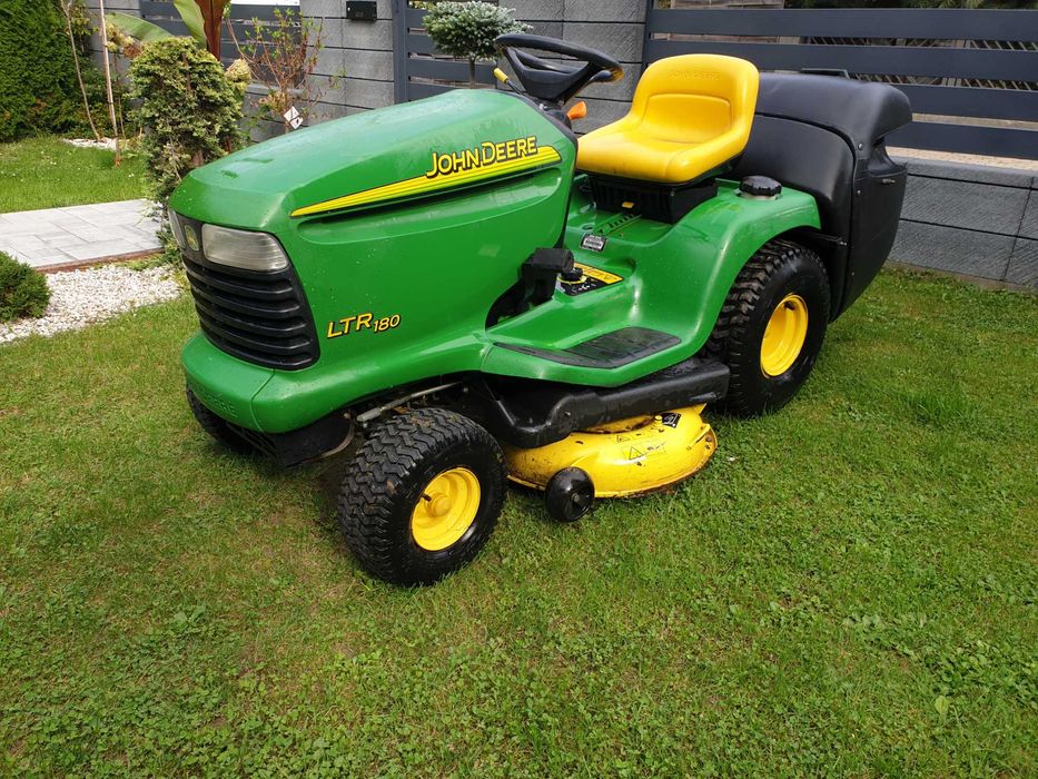 Kosiarka traktorek John deere Ltr180 18 km kosz hydro