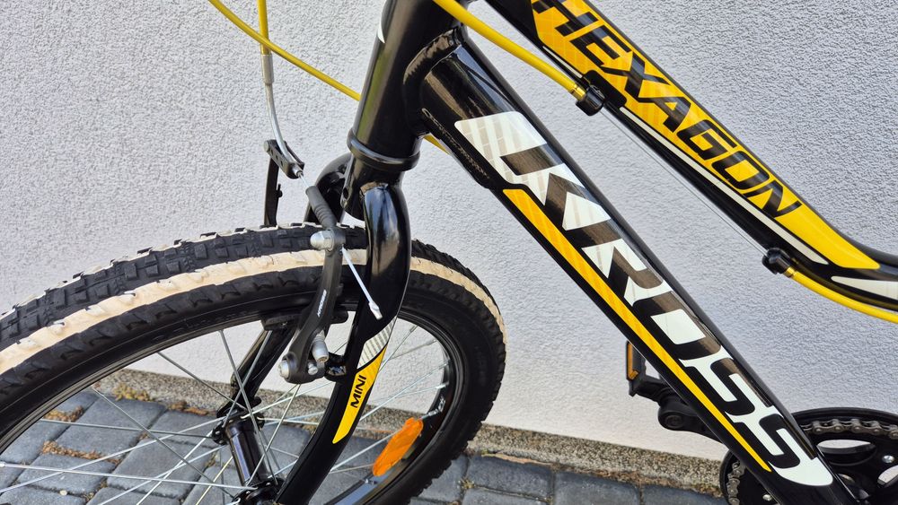 Rower 20 KROSS Hexagon - rama ALU - rowerek dziecięcy