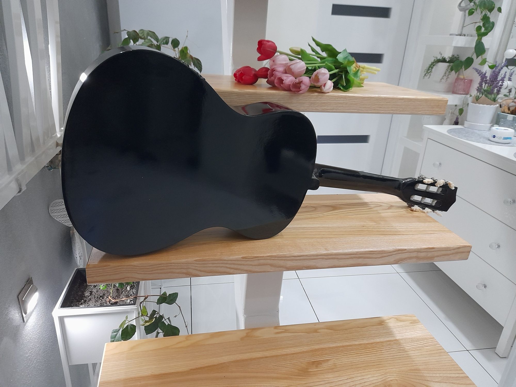 Gitara klasyczna castelo g1 rozmiar 3/4 czarny połysk