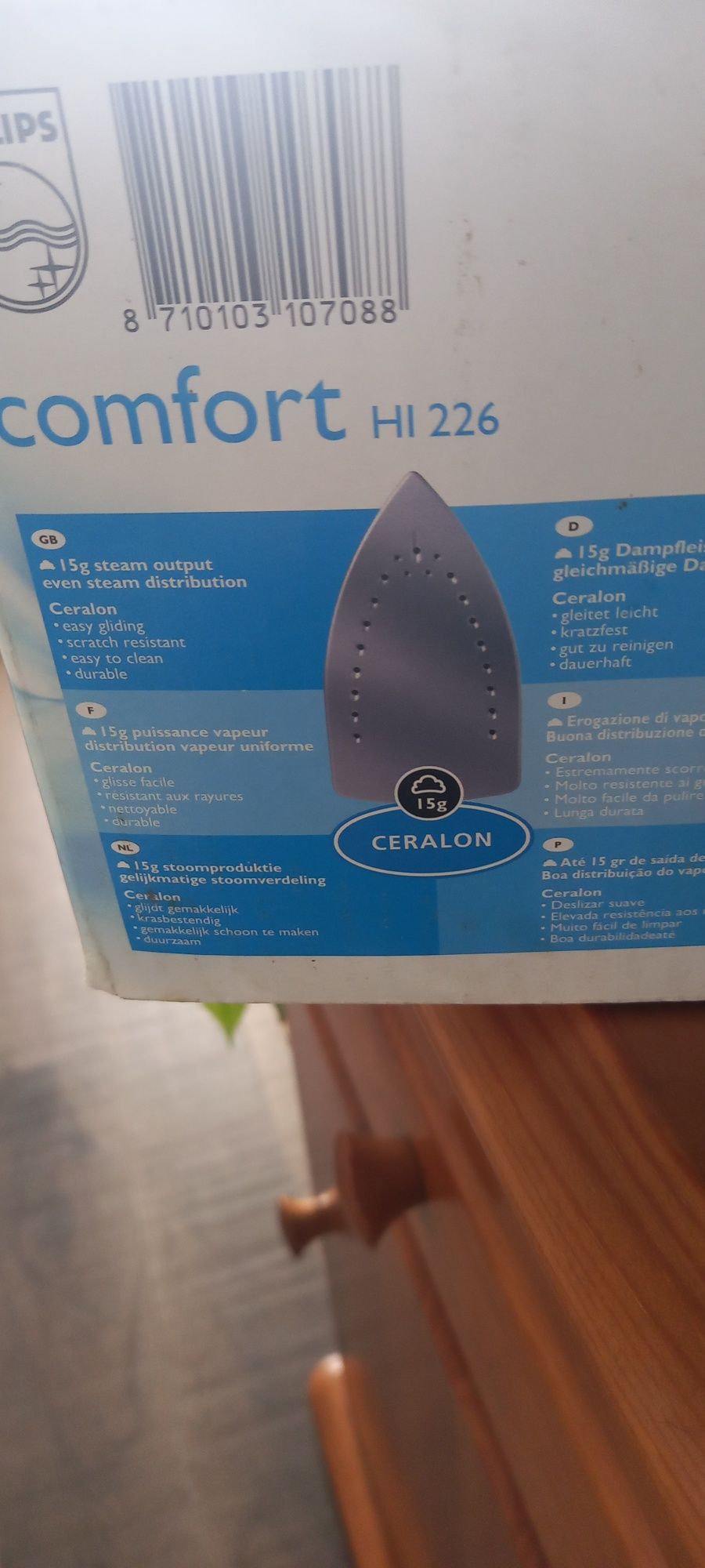 Ferro de engomar Philips comfort HI226 Quinta do Conde