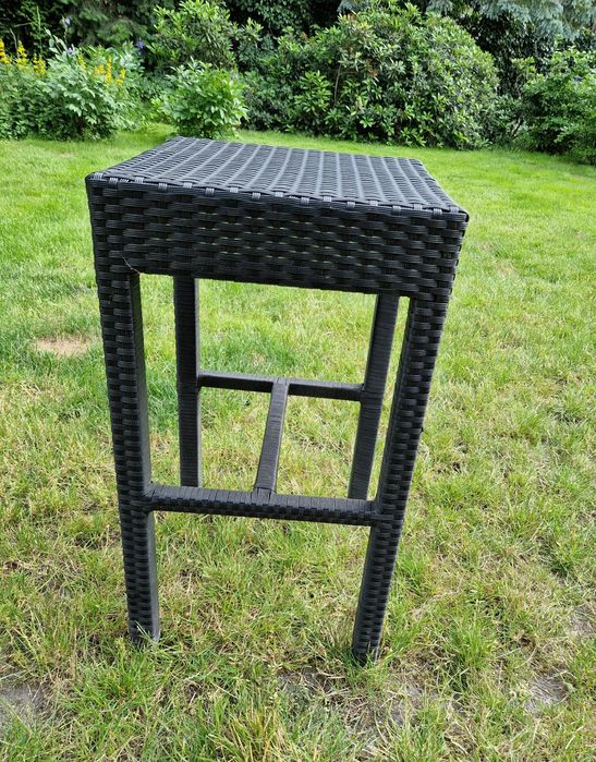 Hokery technorattan 5 sztuk