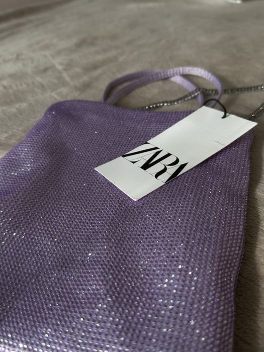 Нова сумка ZARA зі стразами