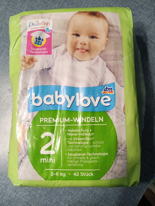 подгузник, памперс №№ 1-2-3-4-5