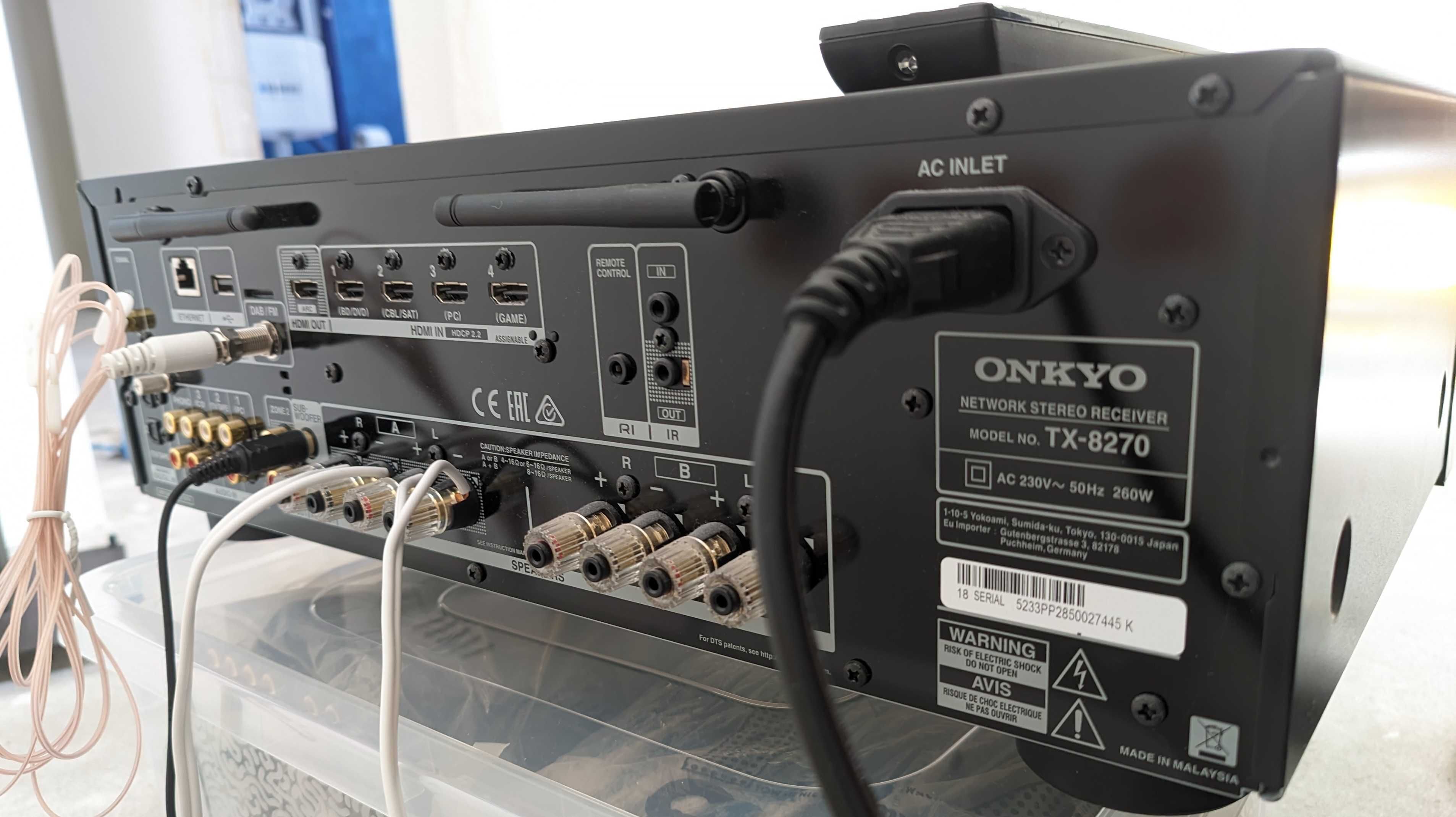 Zestaw stereo 2.1 - Onkyo TX-8270 + JBL ES20 + Yamaha YST-SW012