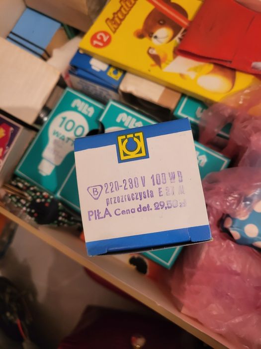 Żarówka PRL 100W