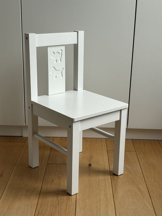 Dziecięcy stolik + krzesełko Ikea Kritter