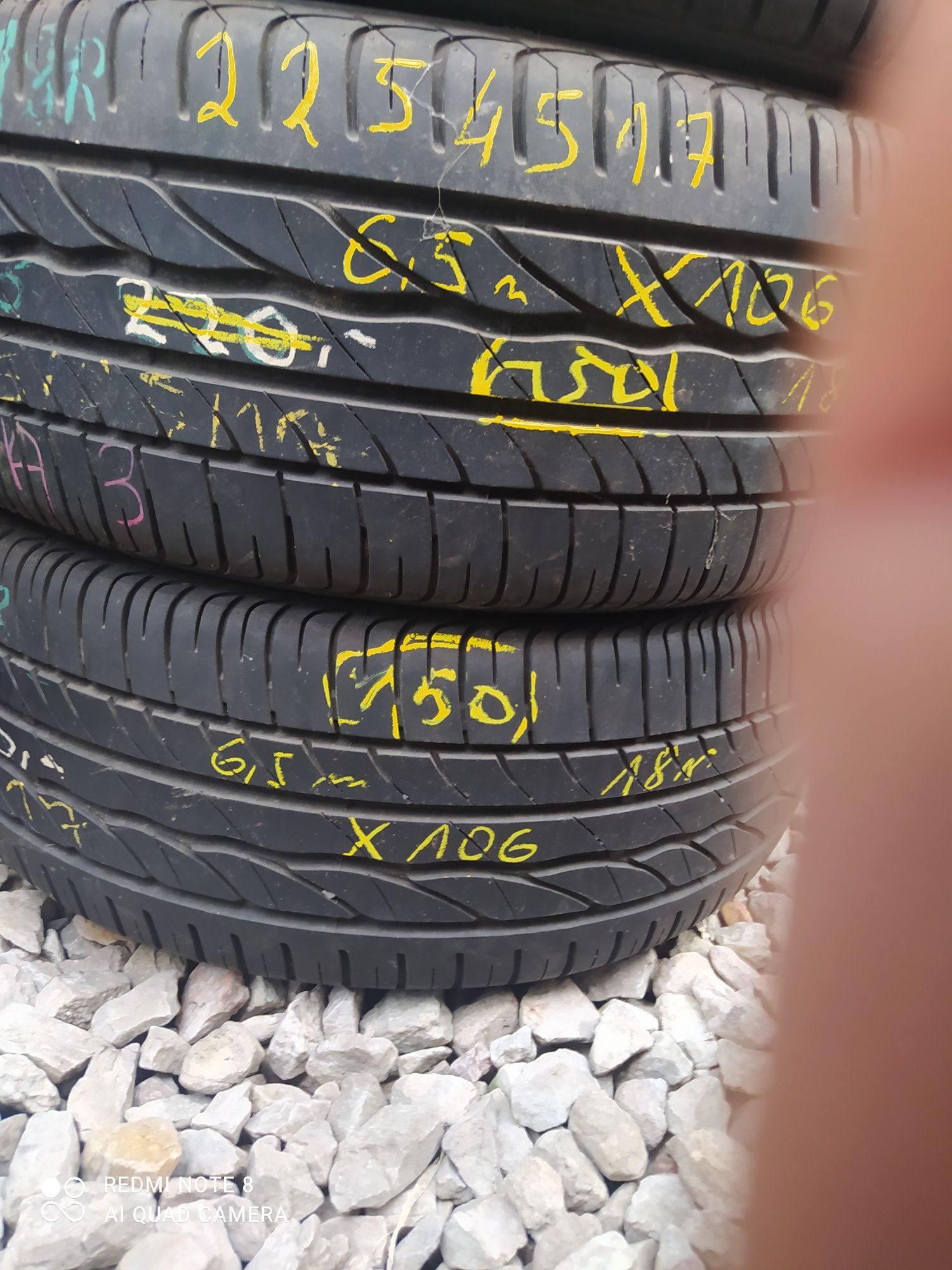 C106 225/45/17 sztuk 2 Bridgestone