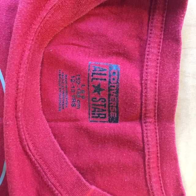 T shirt Converse czerwona