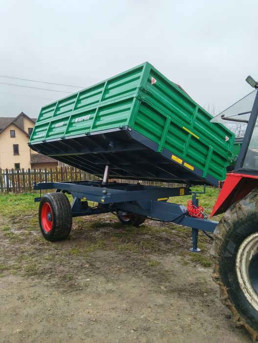 Przyczepa jednoosiowa wywrot kiper 8ton