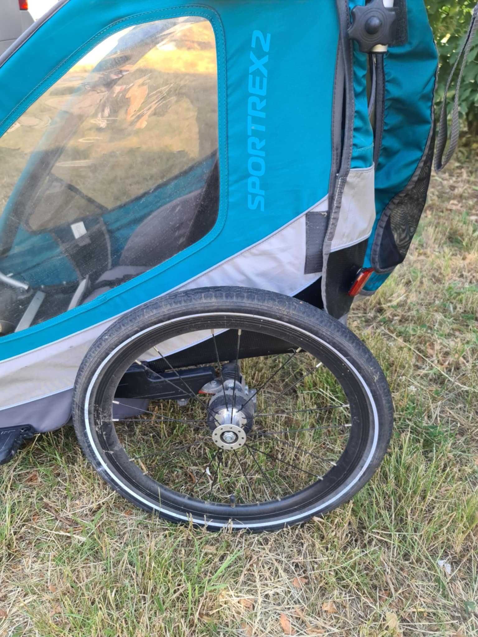 Przyczepka rowerowa Qeridoo Sportex 2
