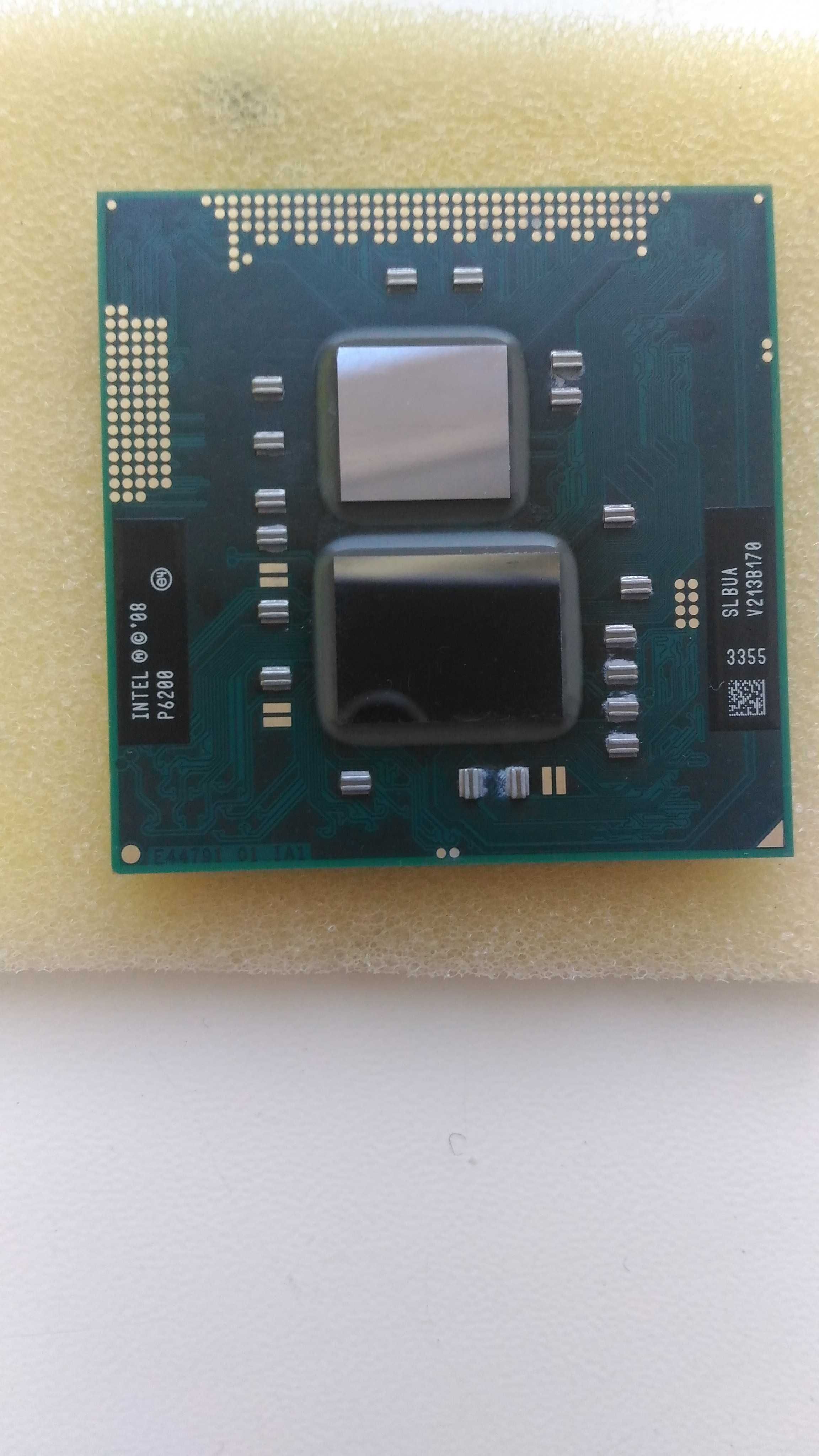 Процессор для ноутбука Intel Pentium P6200 2x2,13Ghz 3Mb Cache 2500Mhz