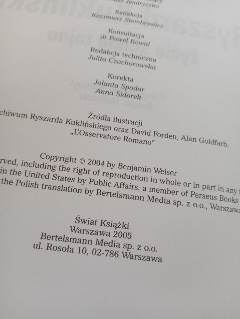 Ryszard Kukliński Życie ściśle tajne - Weiser