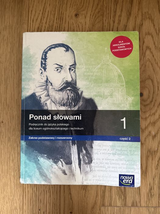 Ponad słowami - podręcznik do języka polskiego klasa 1 część 2