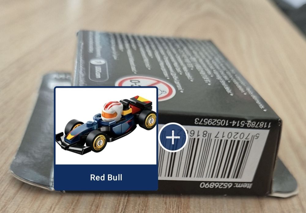 Lego 71049 red bull