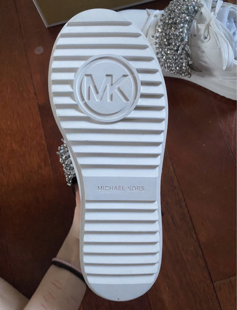 michael kors emmett strap lace up