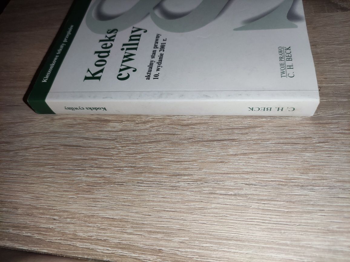 Książka Kodeks cywilny z 2001