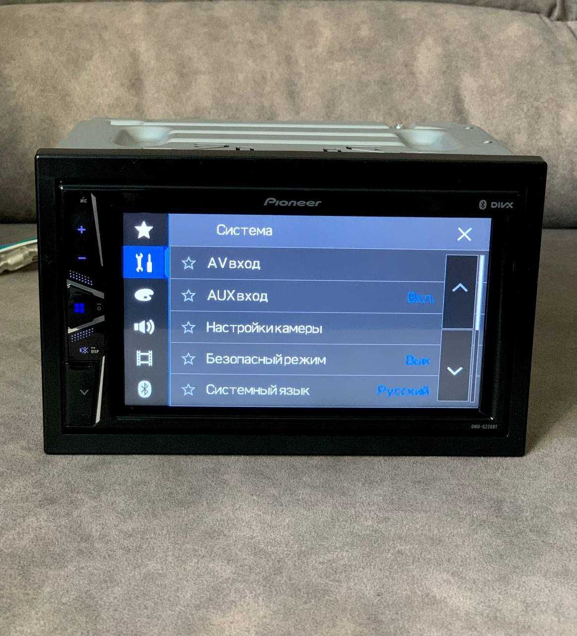 Автомагнитола Pioneer DMH-G220BT 2din Bluetooth