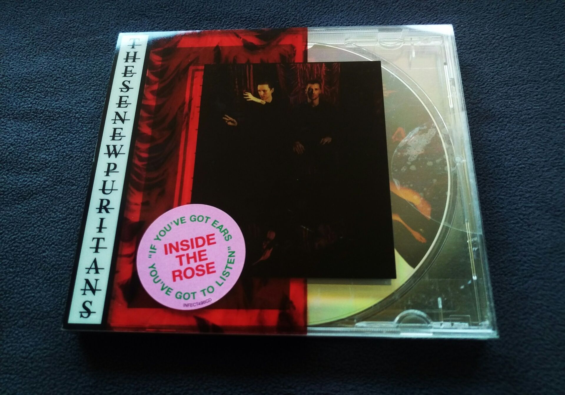 Новый фирменный CD диск These New Puritans ‎"Inside The Rose" 2019