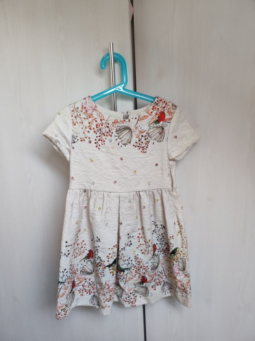 Sukienka Zara 128, wesele, chrzest