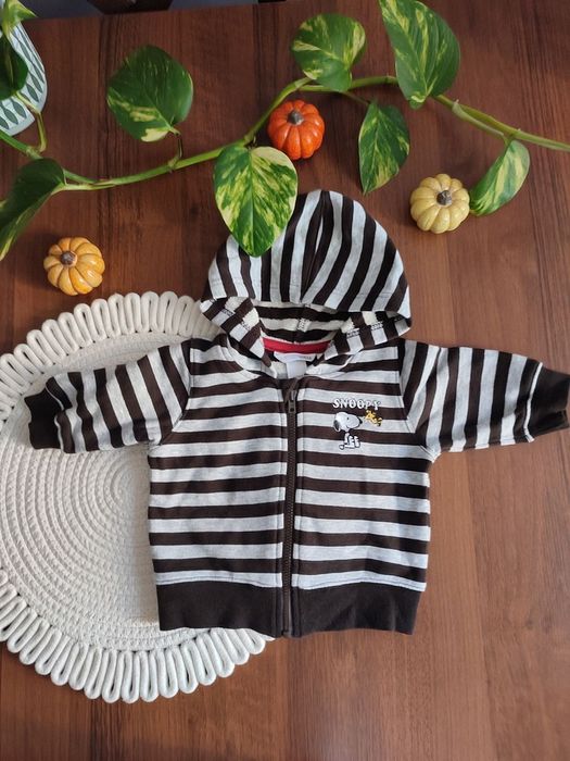 Bluza dresowa Snoopy H&M rozm 62 cm
