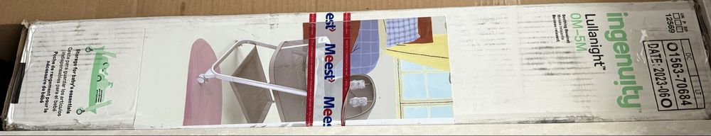 Ліжечко для немовляти 0-5 міс. Ingenuity Lullanight