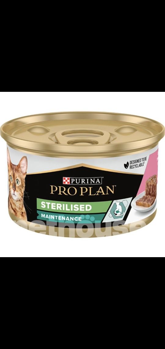 Вологий корм для котів PurinaProPlan( Пуріна Про План) ж/б 85 г