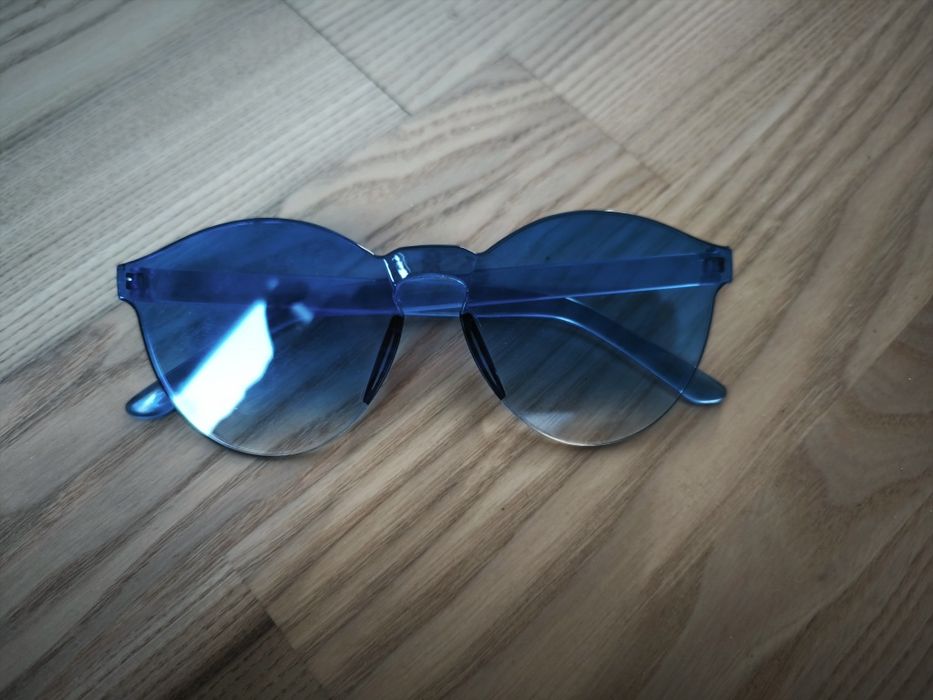 Okulary niebieskie