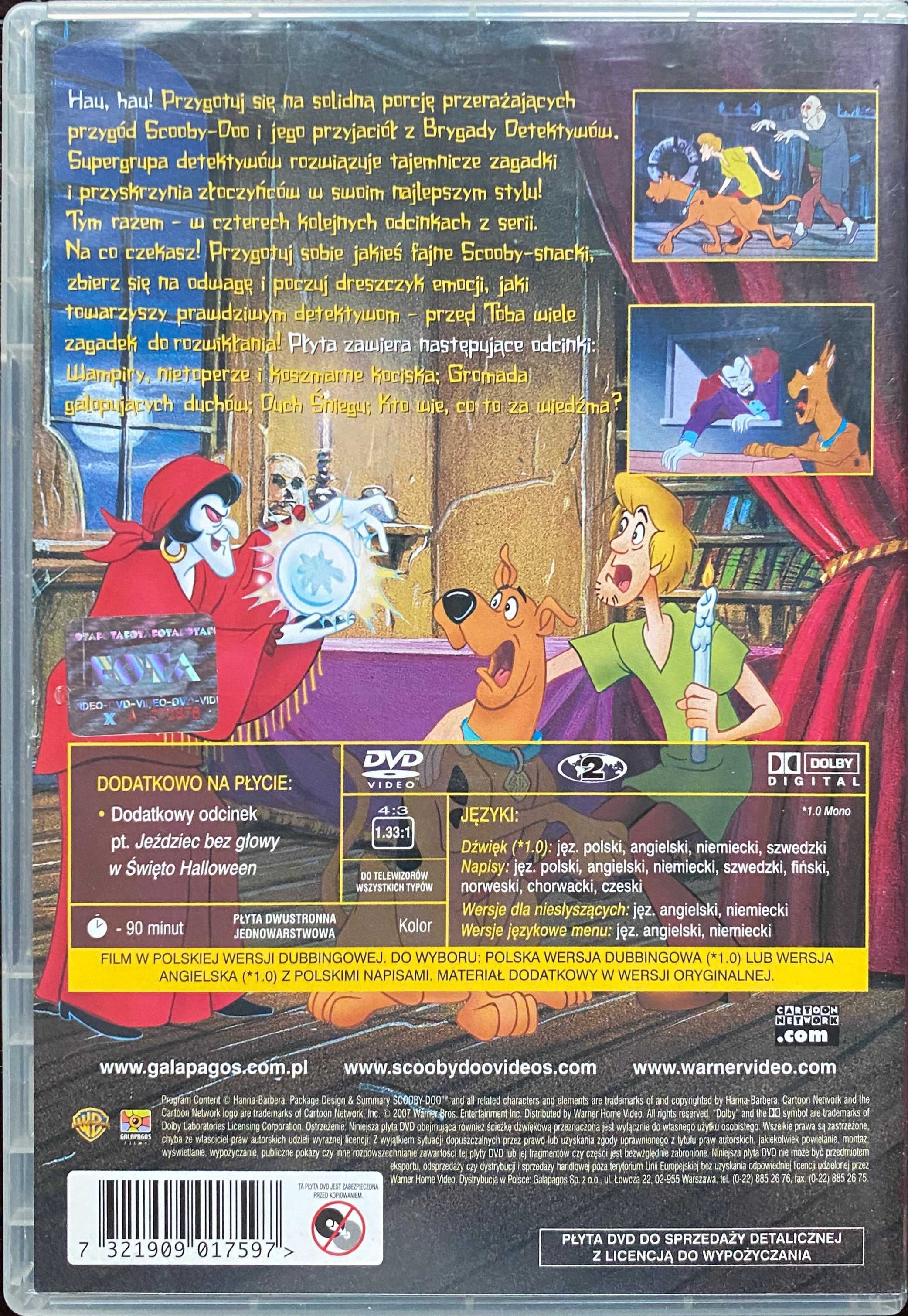 Film DVD SCOOBY-DOO I Upiorne Opowieści