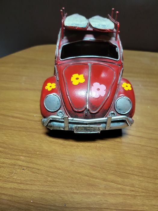 Vw carocha em metal feitos á mão