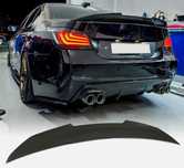 Спойлер багажника BMW 5 E60 2003-2010 в стиль М4 (ABS пластик)