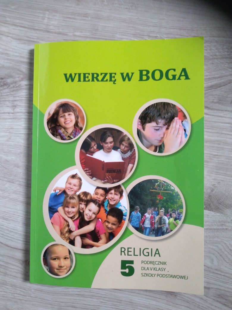 Książka do religii kl 5 Wierzę w Boga