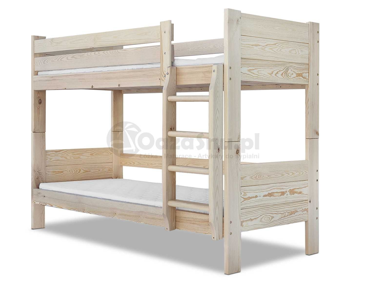 FARO 90x200 łóżko piętrowe MEGA MOCNE +150kg
