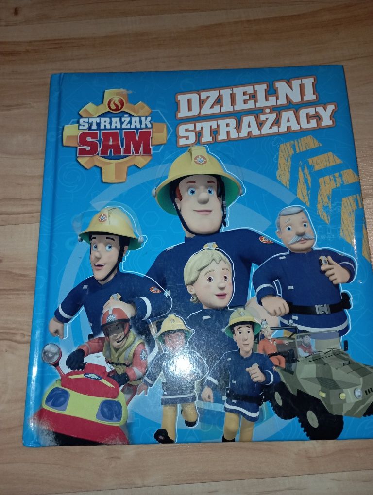 Książka z puzzlami Strażak Sam nowa ! Plus gratis