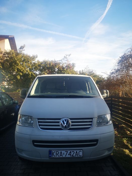 Volkswagen t5 long 5 osobowy brygadówka