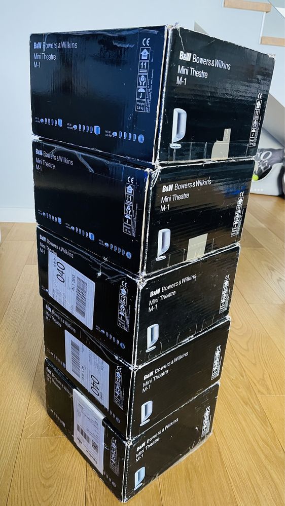 Bowers&Wilkins M-1 B&W M1 cały zestaw 5 sztuk Idealne Kraków