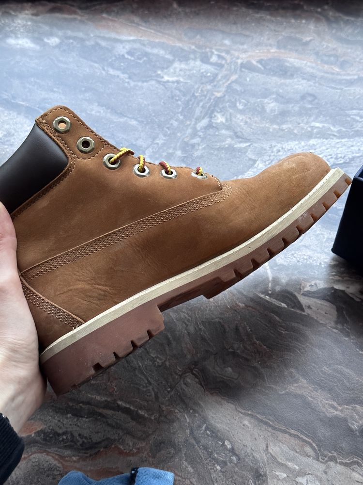 Шкіряні чоловічі черевики Timberland PREMIUM 6-INCH