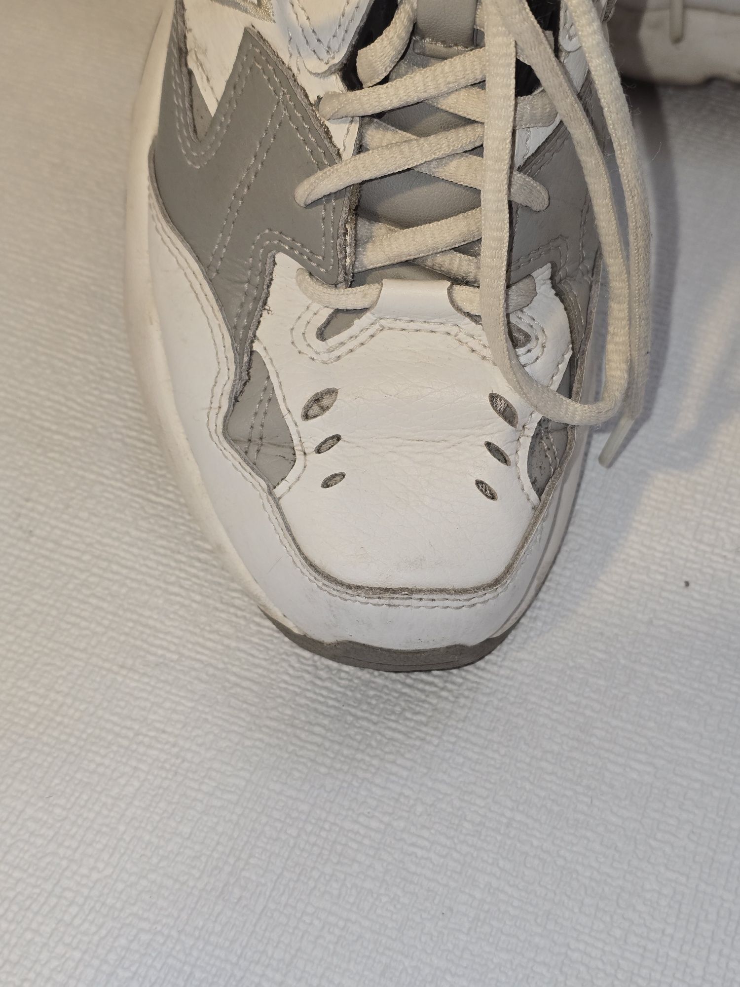 Buty New Balance, sneakersy naturalna szkòra