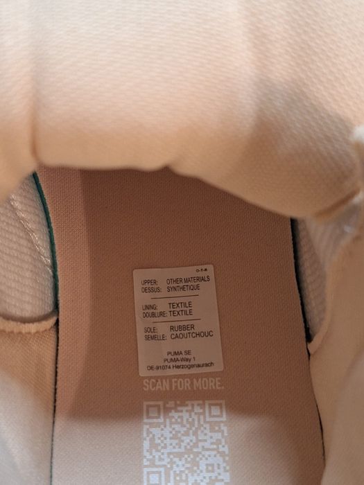 Buty wysokie sneakersy Puma rebounded v6 białe nowe 45