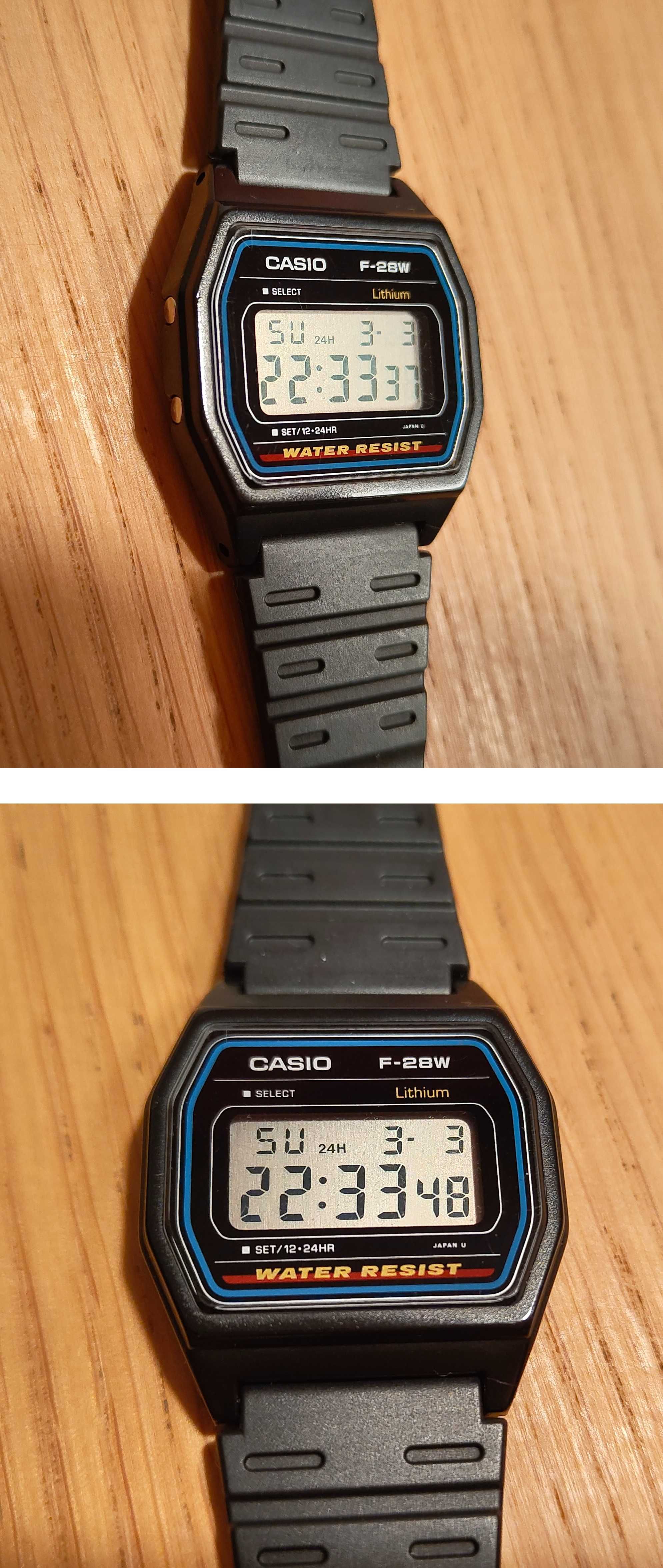 Zegarek Casio F-28W oryginał Made in Japan lata 90