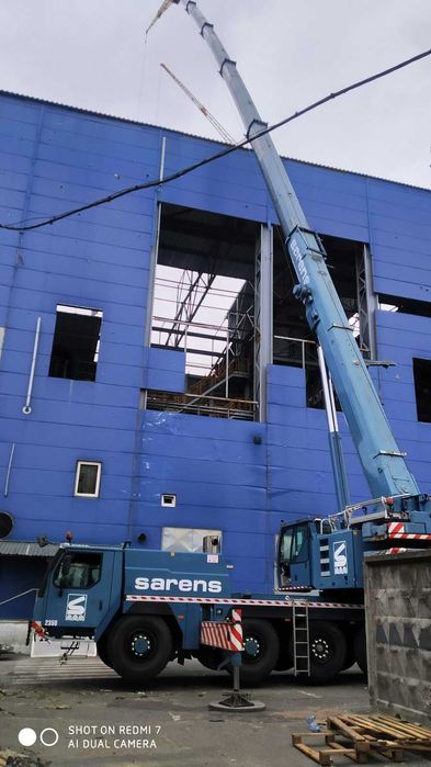 Послуги Оренда автокрана/Услуга аренда крана LIEBHERR LTM1055(50т 50м)