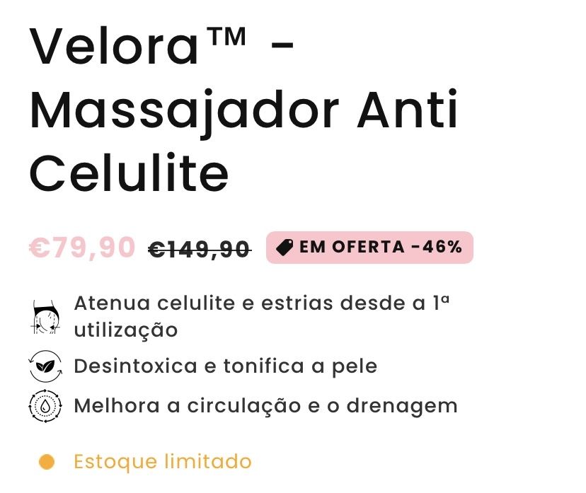 Veliora - Massajador Anti-celulite