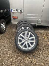 Felgi vw 5x112 + nowe opony