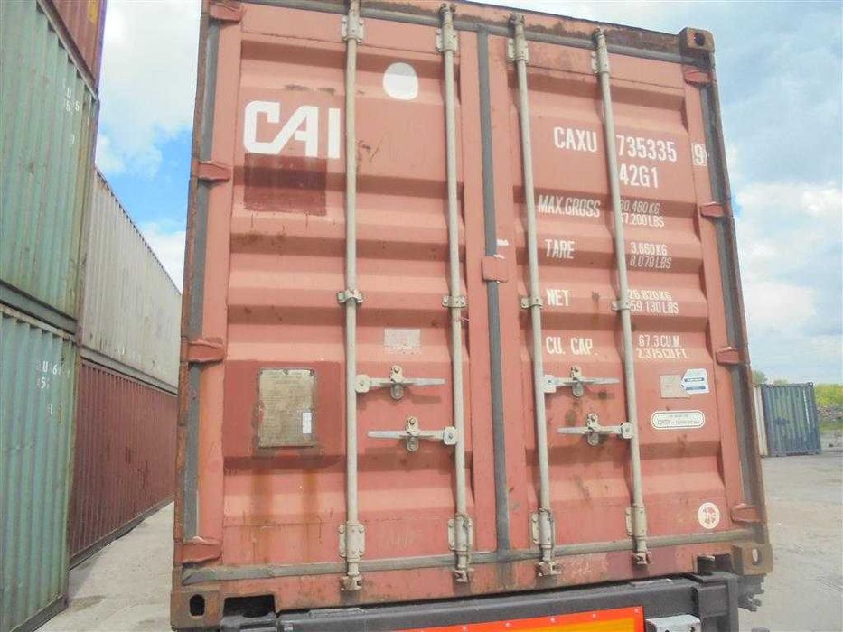 Kontener morski 40’DC używany, sprawny, 12-metrowy