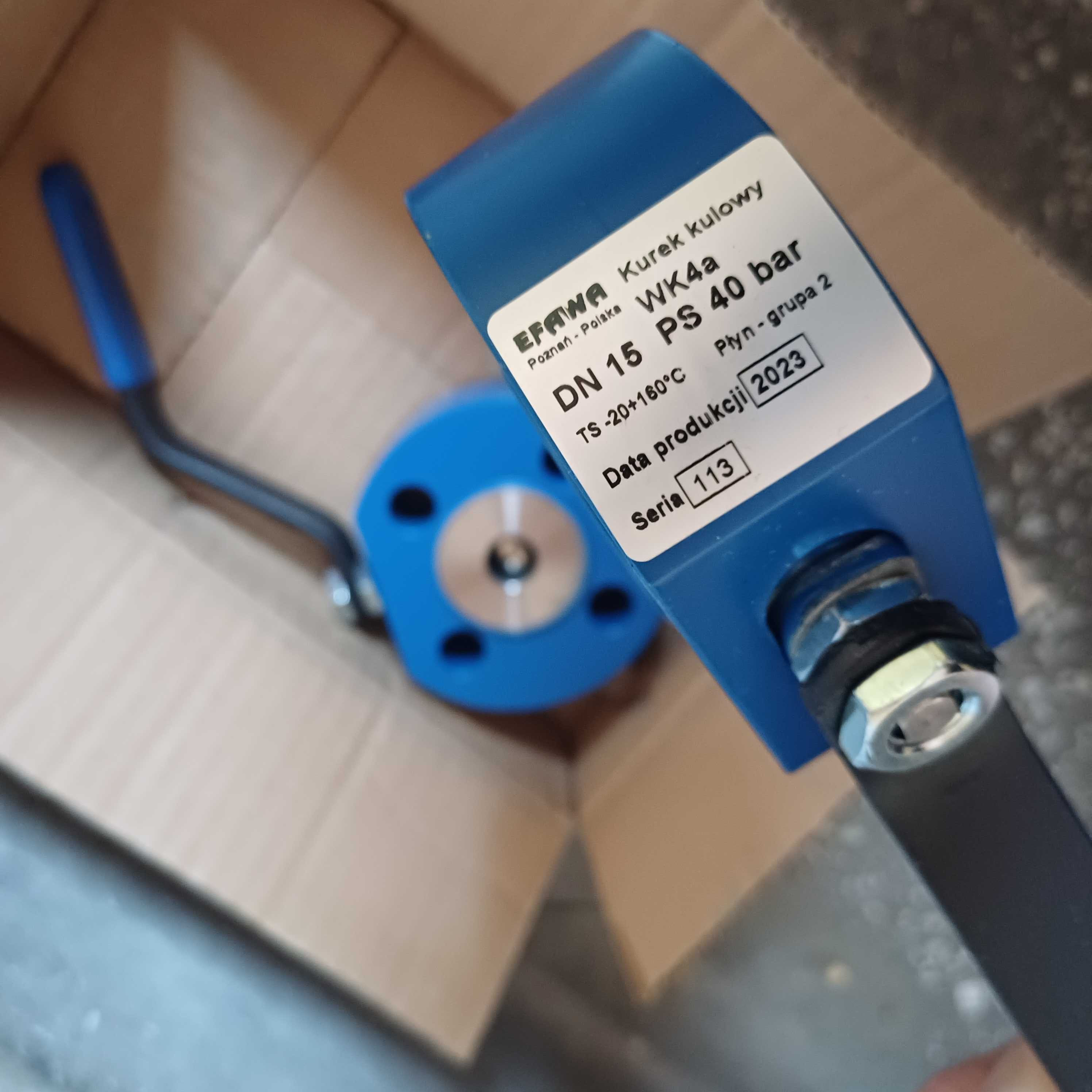 Zawór kulowy DN 15 (  1/2")   sztuk  4